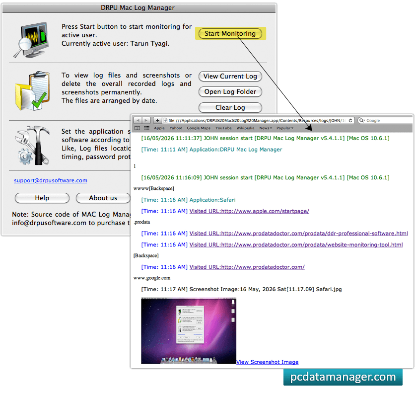 Mac KeyLogger Software